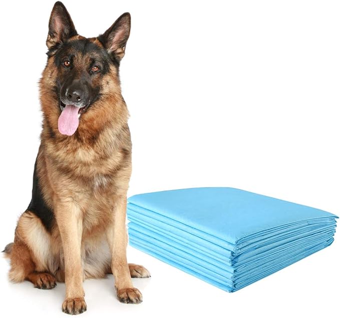 Tappetini Igienici Grandi per Animali, Traverse Animali a 5 Strati, Assorbe Bene Senza Perdite (75 x 75 cm 150 Pezzi)