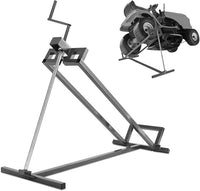 Sollevatore per Rasaerba Sollevamento per Trattore Tagliaerba, Carico Fino a 400 kg (Nero)