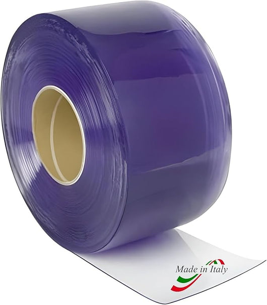 Rotolo PVC Trasparente Spessore 2mm al Metro Lineare - Strisce Trasparenti 20cm per Tende/Porte Industriali - Massima Durabilità