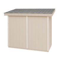 Casetta da Giardino di QUALIT? PREMIUM 3m?²-L161xW294cm - TIMBELA M901-TERRA BROWN