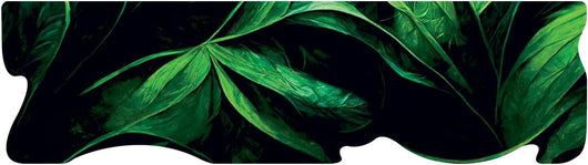 Le Forme Green Tappeto Cucina 50x180 cm Sagomato Gomma Moderna Antiscivolo Stampa Digitale