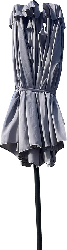 Ombrellone Trio Ovale Grigio