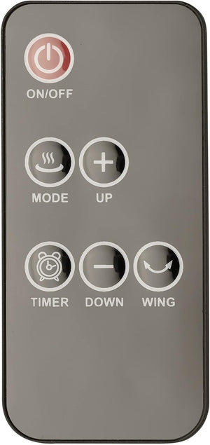 Bimar Termoventilatore Wi-Fi Colonna AMA10 Ceramica Controllo Vocale Timer 12h Basso Consumo