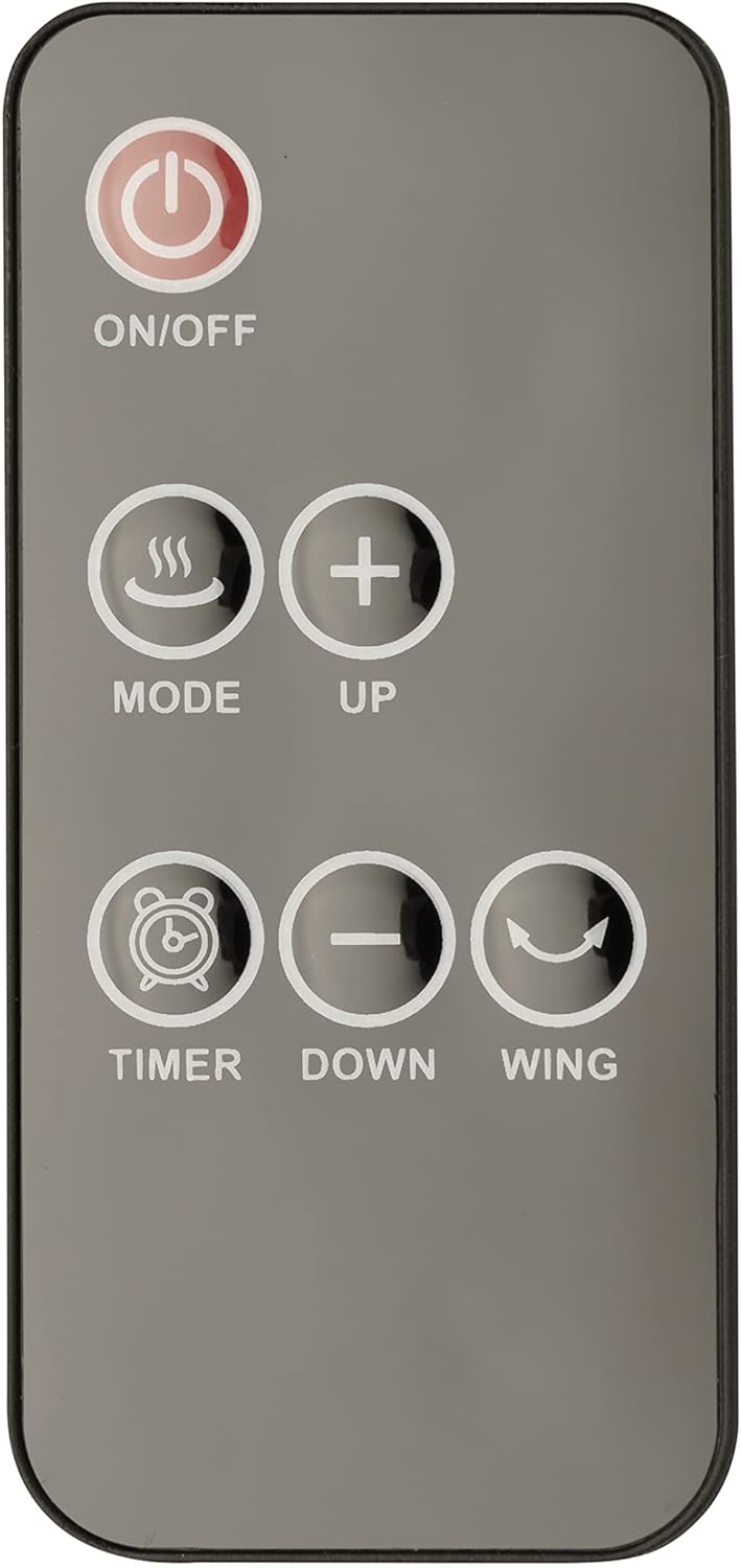 Bimar Termoventilatore Wi-Fi Colonna AMA10 Ceramica Controllo Vocale Timer 12h Basso Consumo