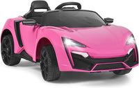 12V Macchina Elettrica per Bambini, Veicolo Elettrico per Bambini con Telecomando e Molla Ammortizzante, Funzione Avvio Dolce, Velocità 3-5 km/h