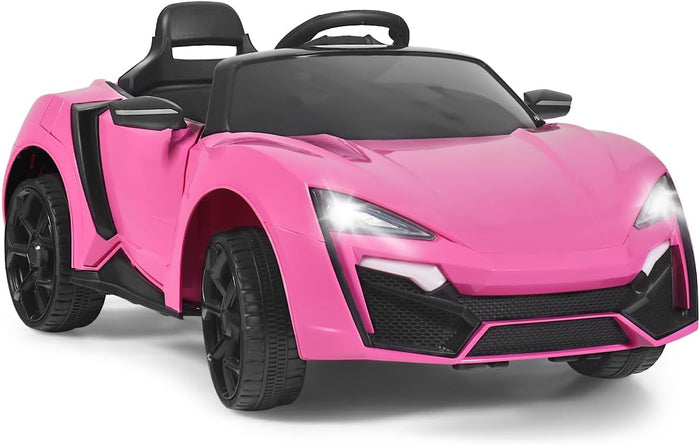 12V Macchina Elettrica per Bambini, Veicolo Elettrico per Bambini con Telecomando e Molla Ammortizzante, Funzione Avvio Dolce, Velocità 3-5 km/h