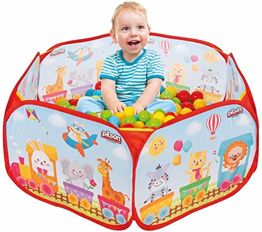 Piscina con Palline per Bambini 1 Anno 2 Anni Grande 120 Palline Piscina per Palline per Bambini, Pieghevole, per Bambin