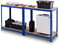 Scaffale con 4 Ripiani, Scaffalatura per Magazzino Garage Capannoni Uffici 80 x 40 x 160 cm