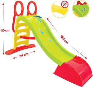 Sport1 scivolo per bambini 5 gradini con innesto acqua. Scivolo da giardino per bambini con più di 1 anno, super resiste