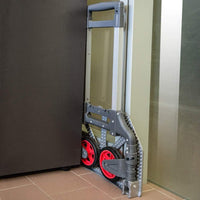 CARRELLO PORTAPACCHI SACCHI PALA PIEGHEVOLE PORTATA MAX 80Kg ALLUMINIO RIBIMEX