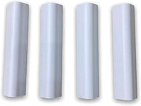 Finali angolari per zoccolo da cucina pezzi 4 H 10 BIANCO