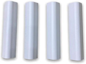 Finali angolari per zoccolo da cucina pezzi 4 H 12 BIANCO