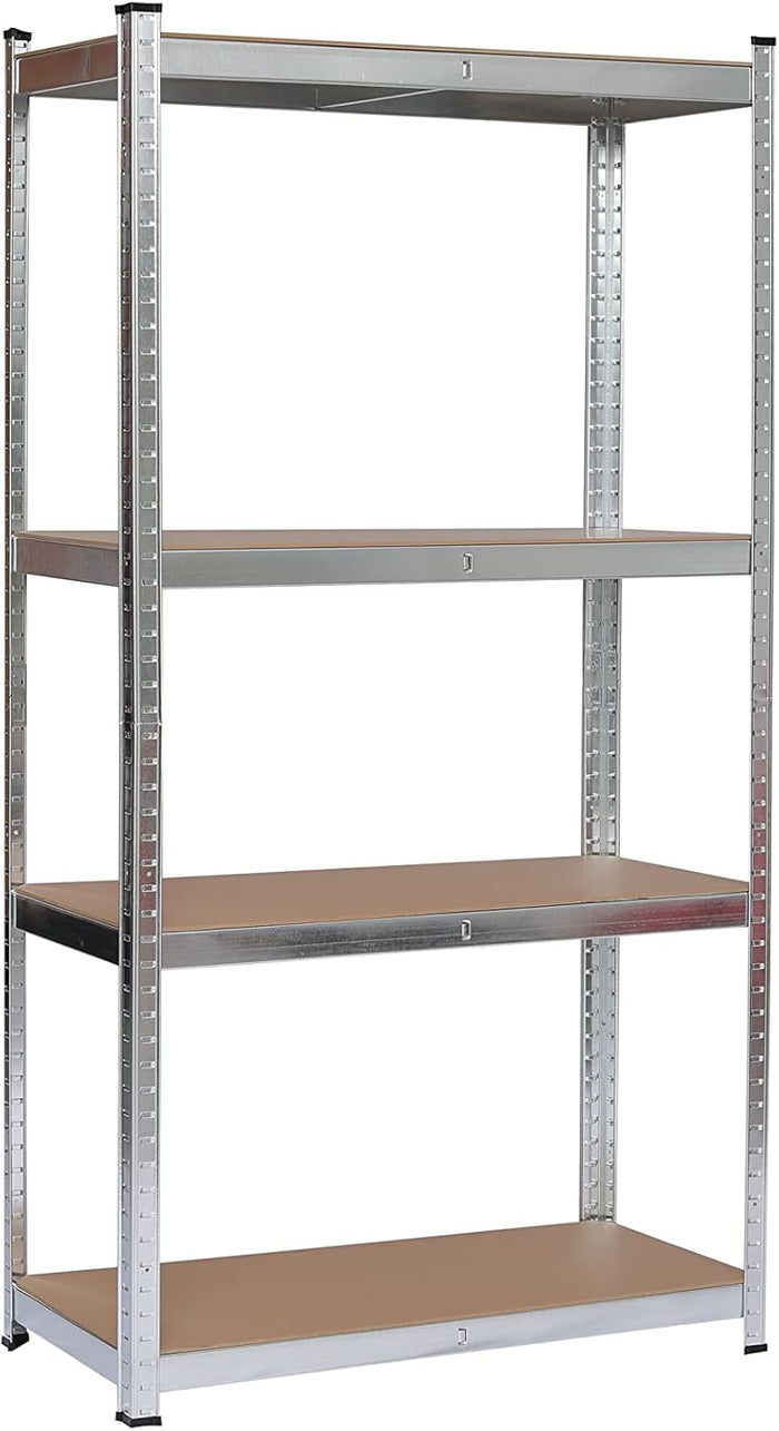 S1851045 - Scaffale in metallo e MDF 4 ripiani L. 120