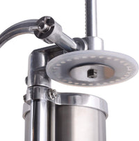 2,5 KG Insaccatrice per Salsiccia, Macchina per la Produzione di Salsicce, Insaccatrice Manuale per Uso Domestico, Salsicce Siringa con 4 Tubi di Riempimento