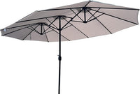 Ombrellone Trio Ovale Grigio