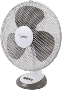 Bimar Ventilatore Tavolo VT415 40cm 3 Pale 3 Velocità Oscillazione Inclinazione Motore 45W