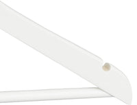 Set di 50 grucce con tacche in legno bianco 13_0002505