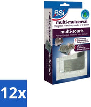 Multi valvola di scorrimento - Materiale galvanizzato - 29,2 × 16 × 5 cm - Pacchetto economico - 12 pezzi