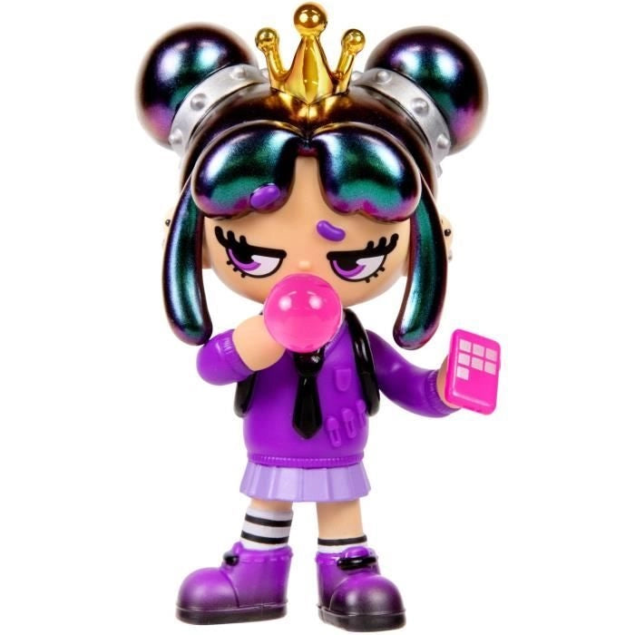 Confezione di bambole - XOX KWEENIE - Serie Fearless - 13 cm - 3 bambole incluse - Finiture uniche