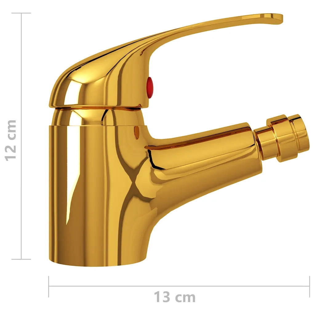 Rubinetto Miscelatore per Bid¨¨ Oro 13x12 cm CFW1111007
