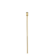 Spot soffitto ottone tondo tubo 100cm G9 Dohar ALHA
