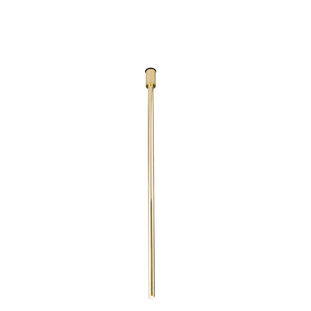 Spot soffitto ottone tondo tubo 100cm G9 Dohar ALHA