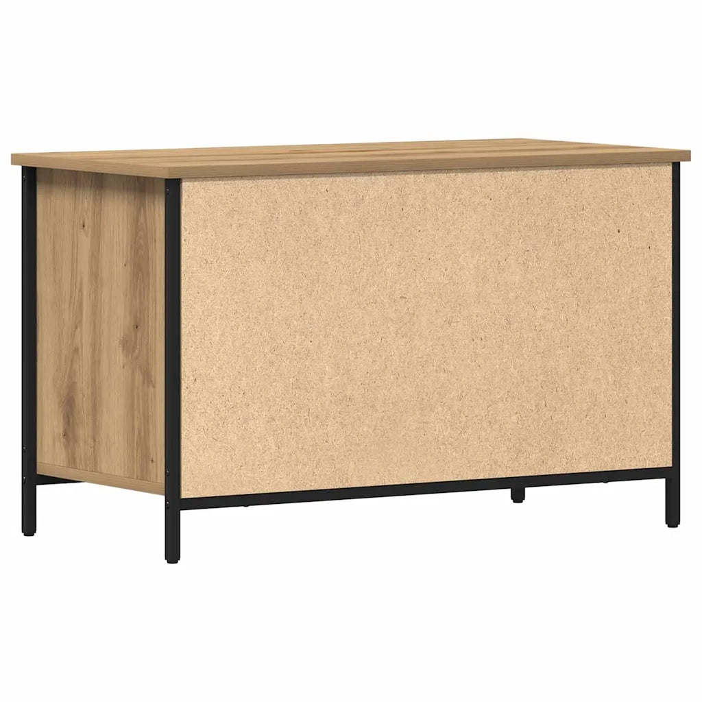 Mobile TV-Credenza per TV-Console TV rovere artigianale 80 x 40 x 50 cm Legno multistrato