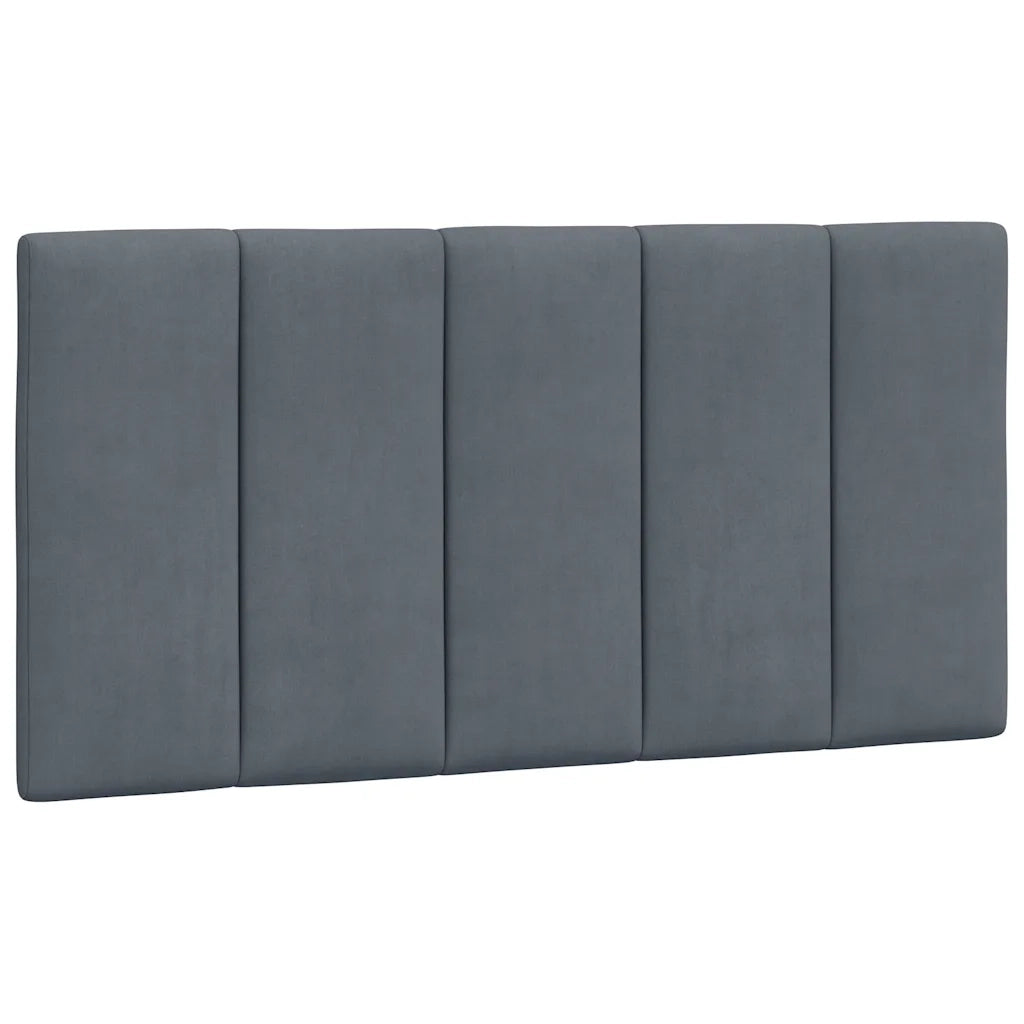 Giroletto senza Materasso Hanko Grigio Scuro 100x200 cm Velluto 3207832