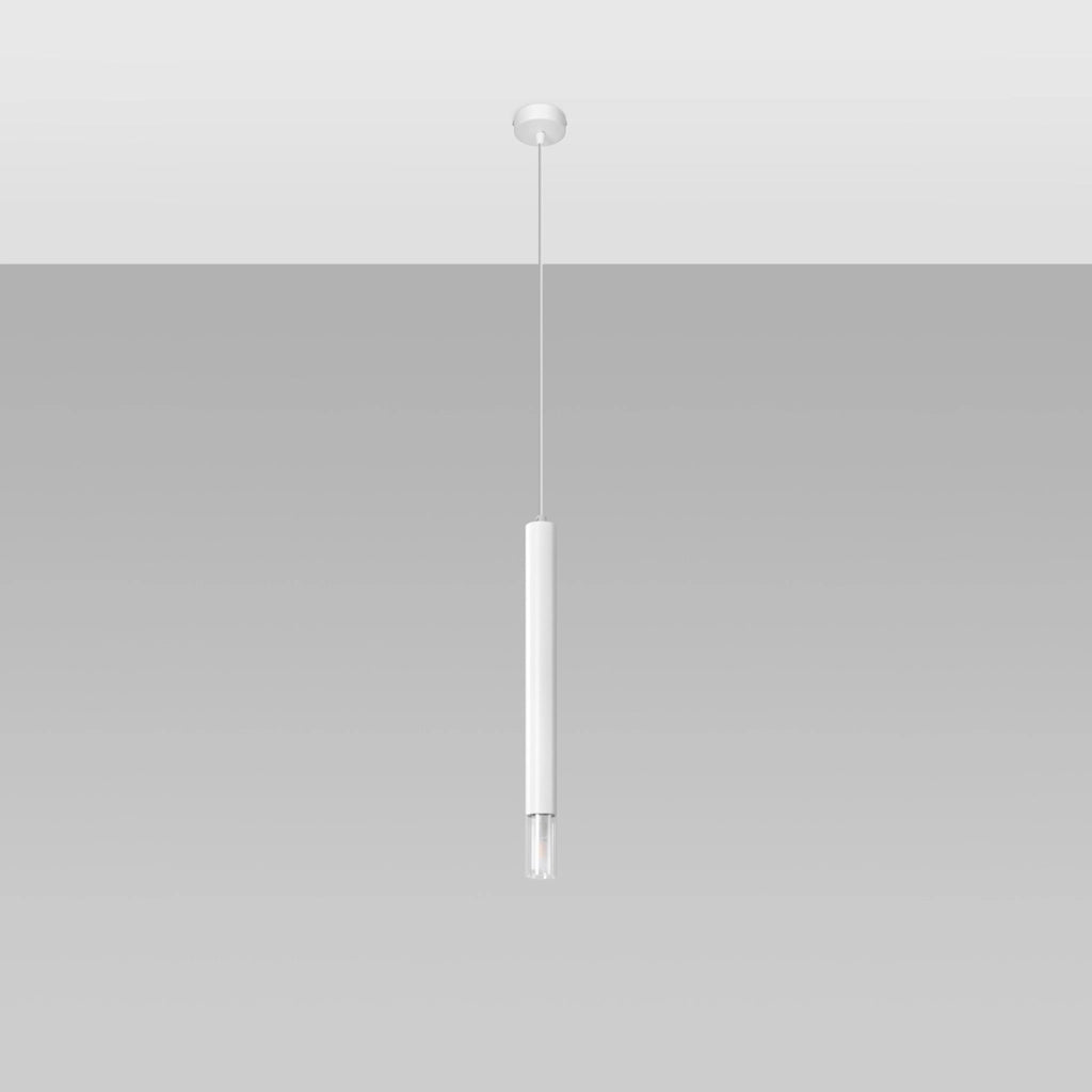 Lampada sospensione SULTAN 1 bianca G9 metallo Pure Lume
