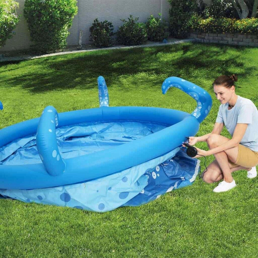 Trade Shop - Piscina Gonfiabile Easy Set Octopool 274x76 Cm Con Spruzzatori Fuori Terra 57397 -