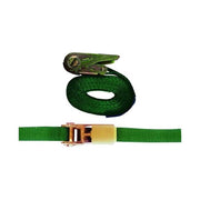 Cinghie Semplici Vigor Verde con Cricchetto 25Mm 5 M