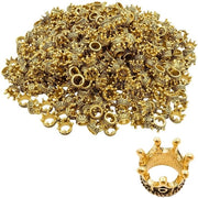Accessori DIY per gioielli - Mini corone - 150 pezzi - Materiali di alta qualità - Leggero - Utili per creare gioielli