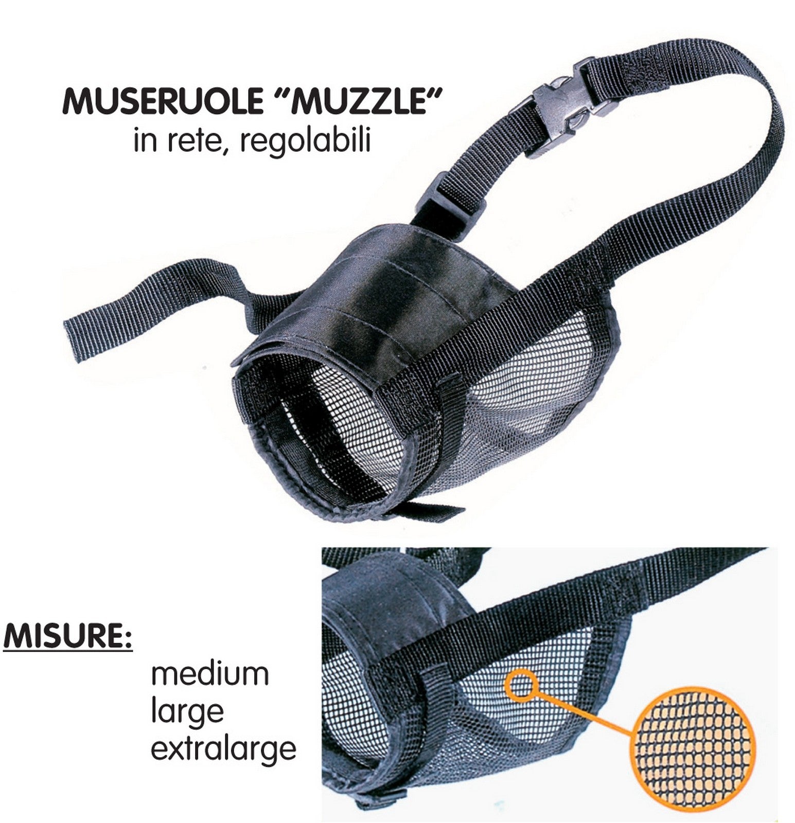 museruola muzzle net medium i cod:ferx.62042