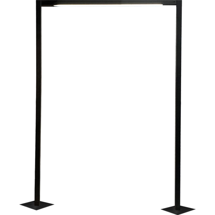 Lampada da giardino Taketa 140x164 antracite G13 18W Shilo