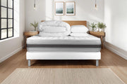 Pacchetto letto completo - Materasso 160x200cm + Box spring con doghe (in kit) + 2 cuscini + Piumino - Vitalspring Recover