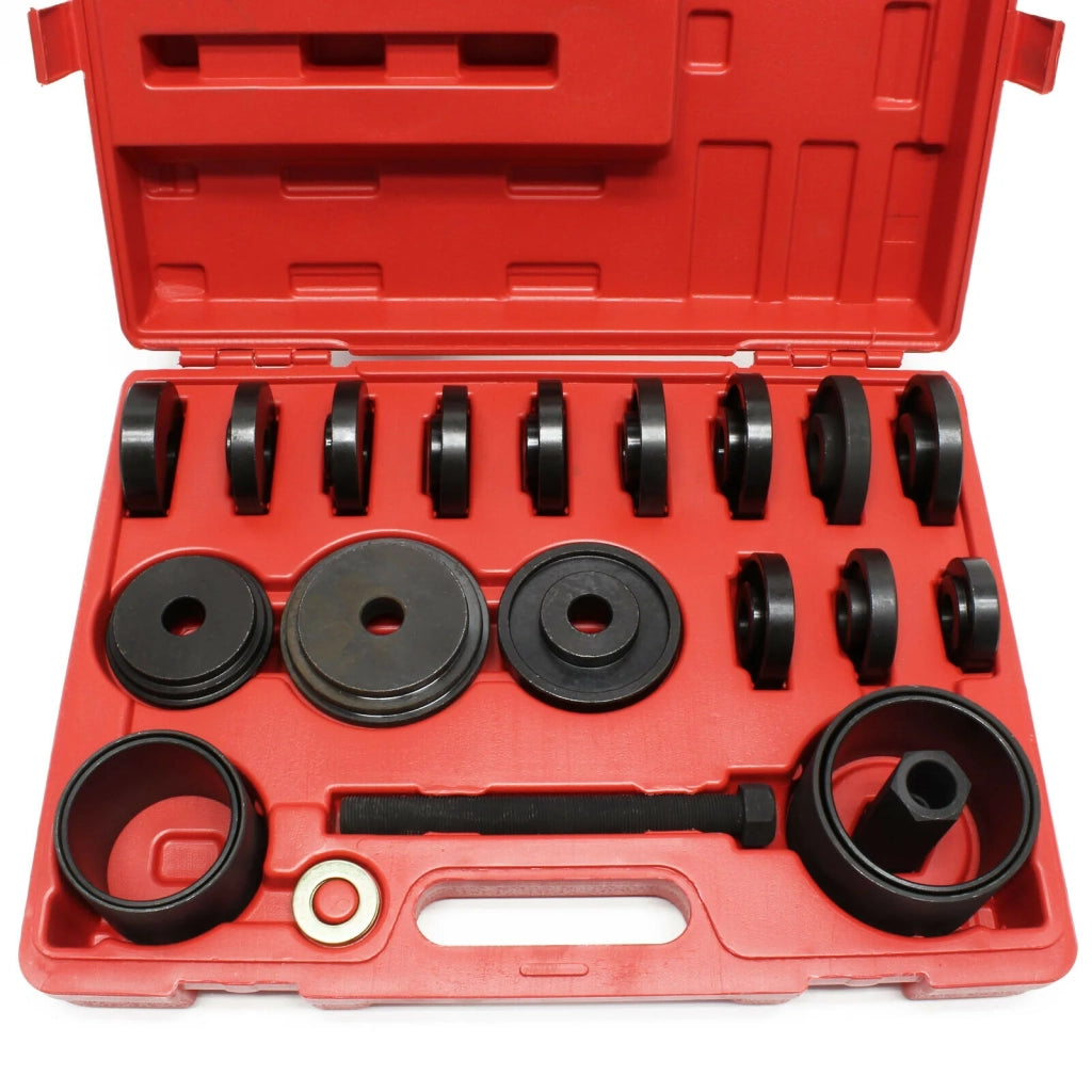 Kit di utensili per cuscinetti 24 pezzi. Estrattore per cuscinetti da 55–88 mm cuscinetto ruota anteriore 16_0002697