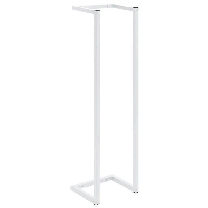 Portasciugamani Bianco 25x20x95 cm in Acciaio cod mxl 52934