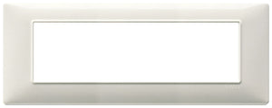 Vimar Plana placca 7 moduli colore bianco granito 14657.06