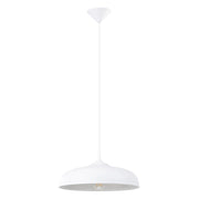 Lampada sospensione bianca ROSELA E27 15W Pure Lume