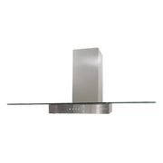 Barriviera Cappa Diamante 90 cm. 3 livelli di velocità piano in vetro classe C