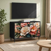 Mobile TV BORNE 69 x 33 x 50,5 cm Rovere Nero 8007016