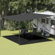 Tappeto da Tenda 400x500 cm Nero 310792