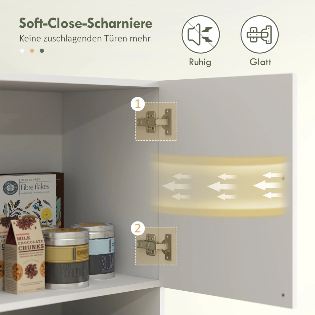 Mobile per cucina ¨C zephmum ¨C bianco, truciolato, 90x51x