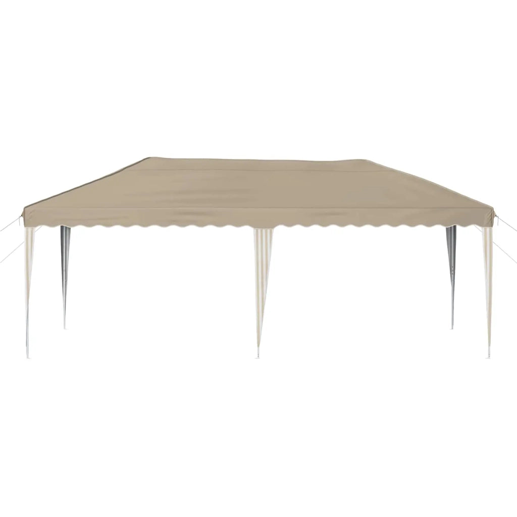 Tenda per feste a pop-up-Gazebo 575 x 290 x 245 cm Crema