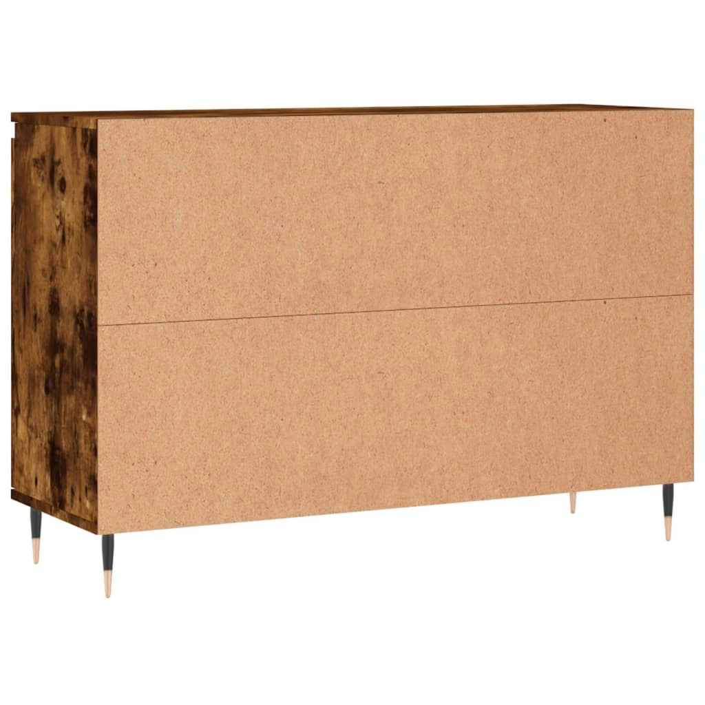 Buffet credenza cassettiera armadio mobile contenitore organizer per cucina soggiorno salotto 104 x 35 x 70 cm legno ingegnerizzato marrone 02_0030859