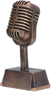 Premio Musicale Decorativo - Ideale Riconoscimento per Canto - Ottima Riconoscenza - Premio per Canto - Materializzato con Hars Sintetica - Ideale per Competizioni di Canto