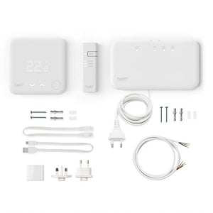 TADO¬∞ termostato kit di base V3+, Termostato Intelligente Wireless, Compatibile con Alexa e Google Assistant, Bianco