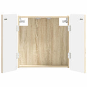 Armadio per Dartboard ZWOLLE Rovere Sonoma Legno ingegnerizzato 896447