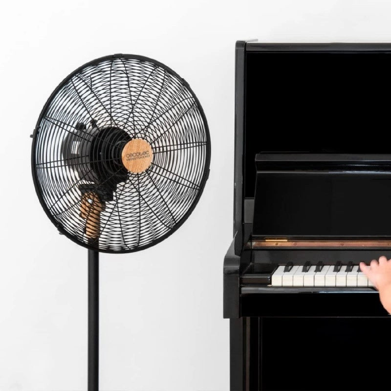 CECOTEC 08233 - Ventilatore a piantana EnergySilence 600 Woodstyle