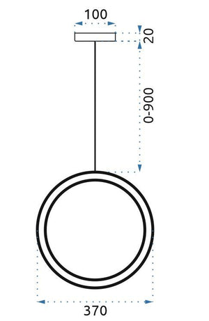 Lampada Da Soffitto Gold APP961-1CP